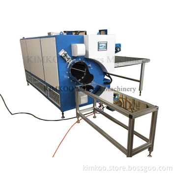 Mattress roll-packing machine